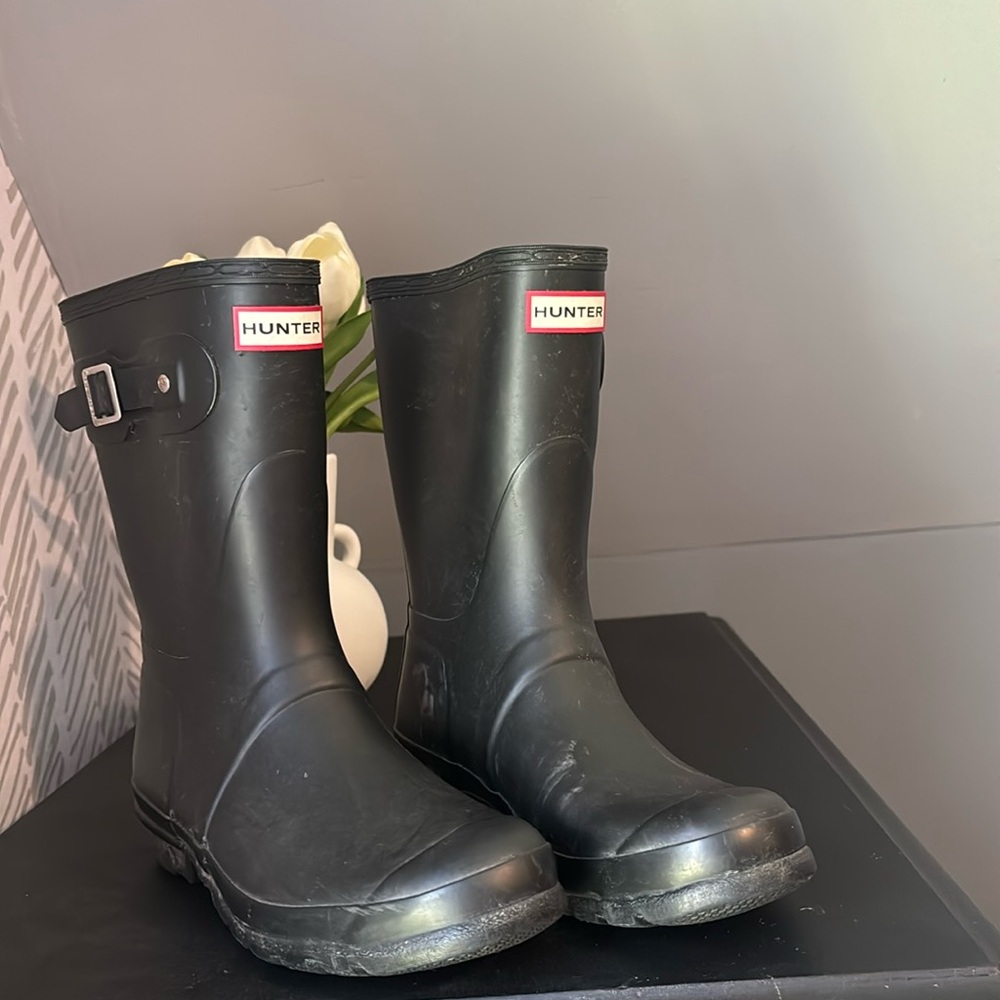 Hunter rain boots